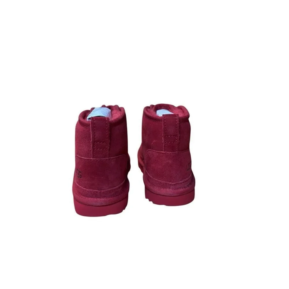 UGG Neumel Boots Kids Size 13 Red Suede